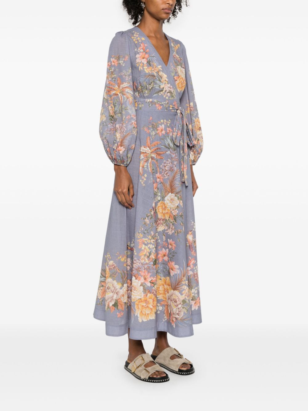 ZIMMERMANN Mini Floral Dress for Women