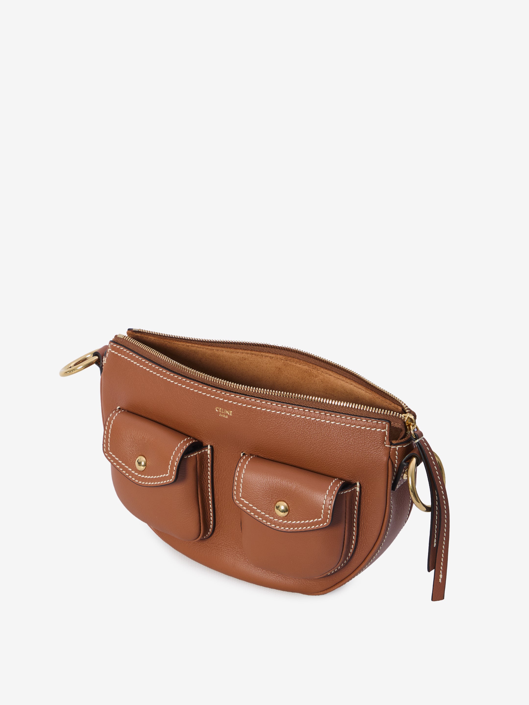 CELINE Multipocket Leather Handbag for Women