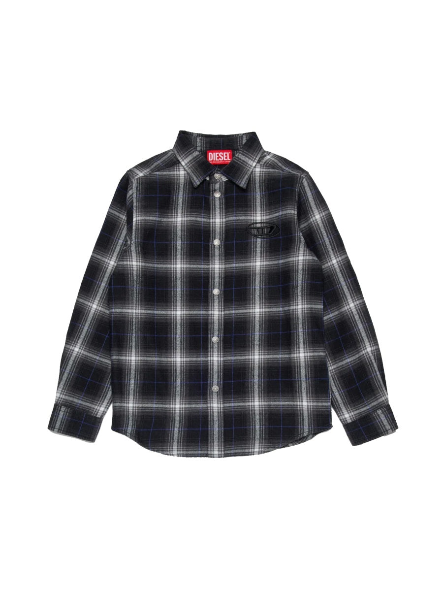 DIESEL Mini Cotton Shirt for Boys - Perfect for Fall 2025