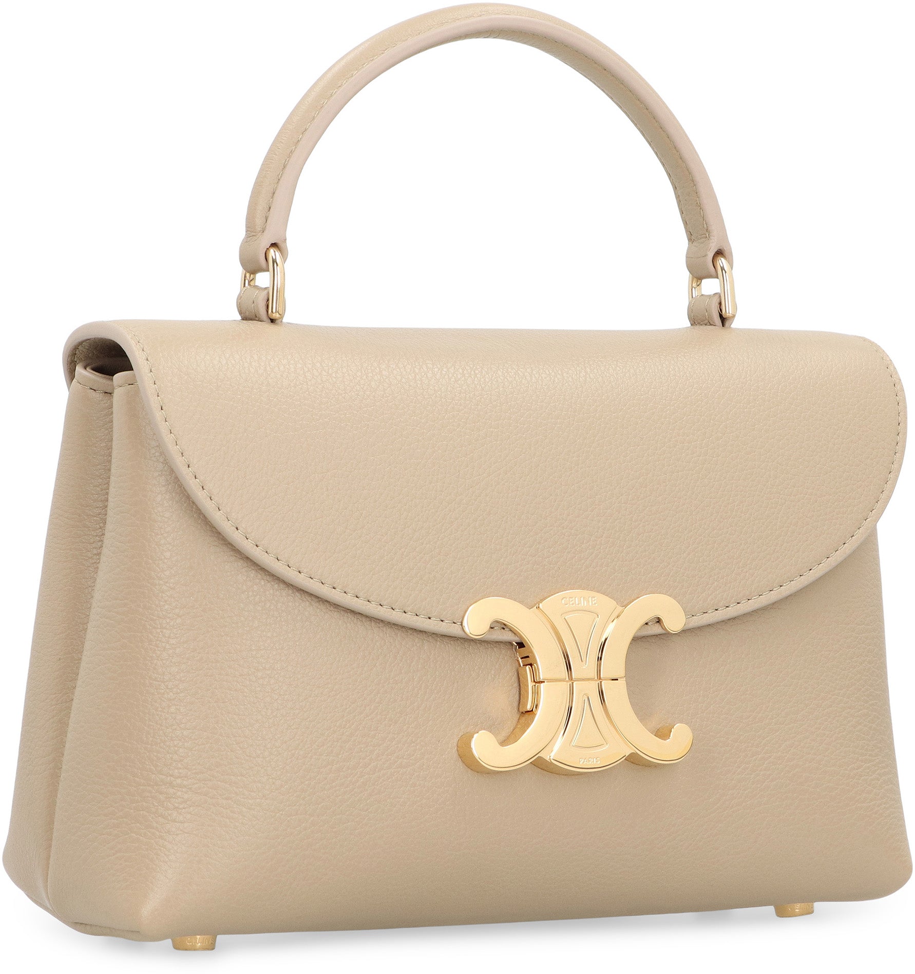 CELINE Mini Elegant Leather Handbag