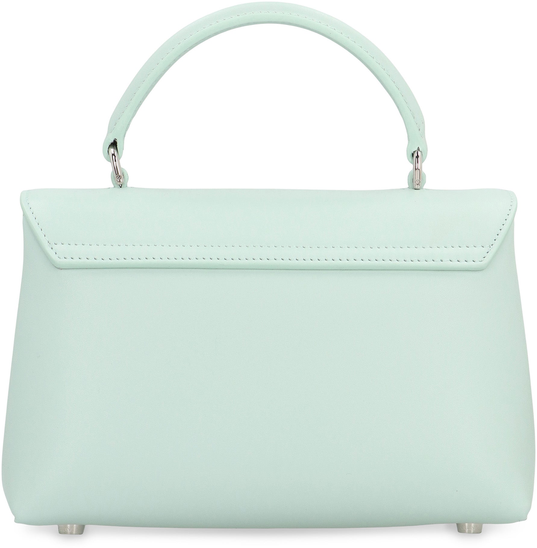 CELINE Mini Leather Handbag with Adjustable Shoulder Strap - FW25