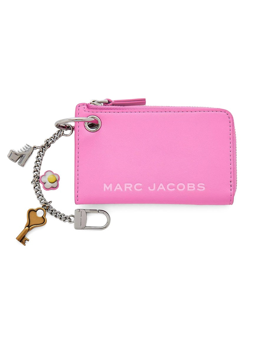 MARC JACOBS Mini Zip Wallet with Pendant