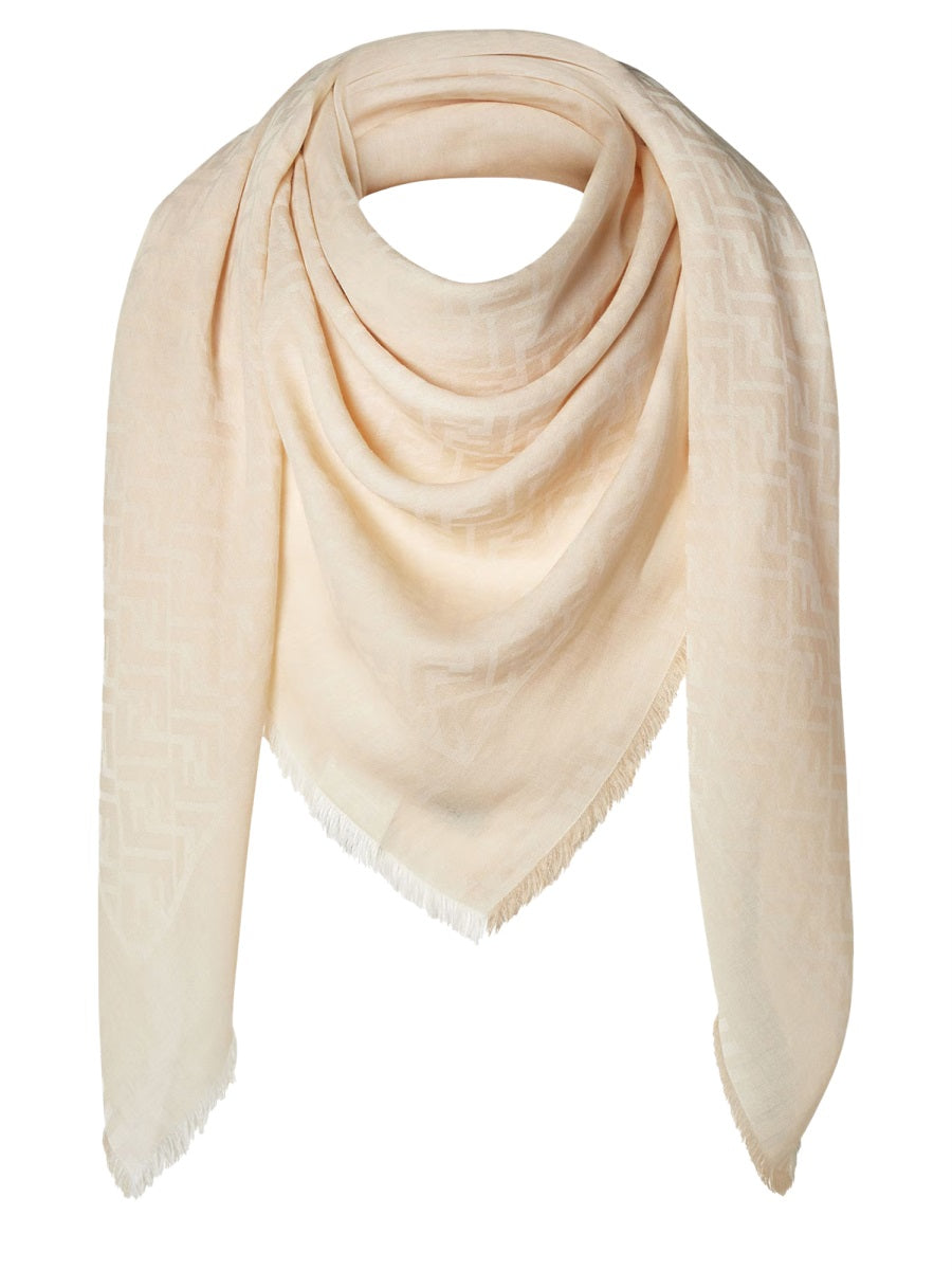 FENDI Cotton Foulard Scarf for Women