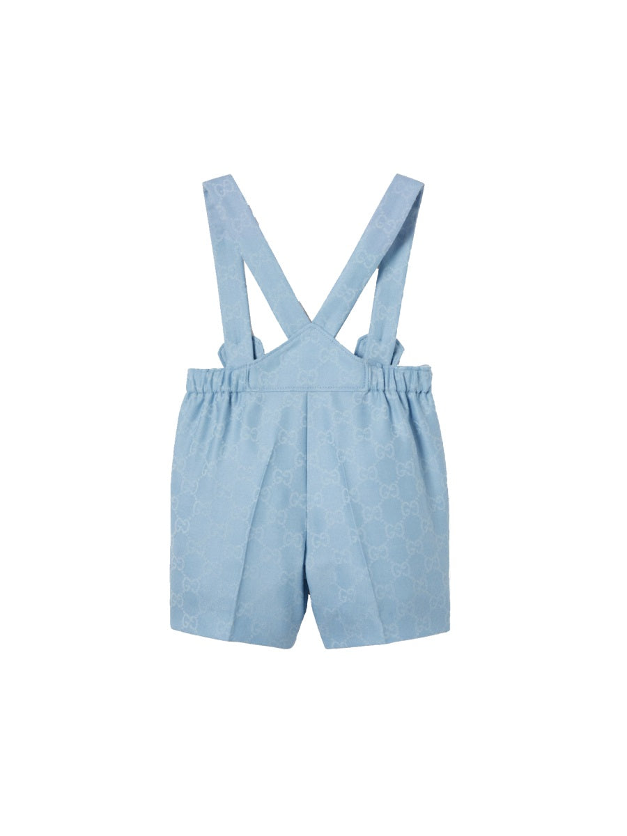 GUCCI Unisex Mini Pants with Suspenders