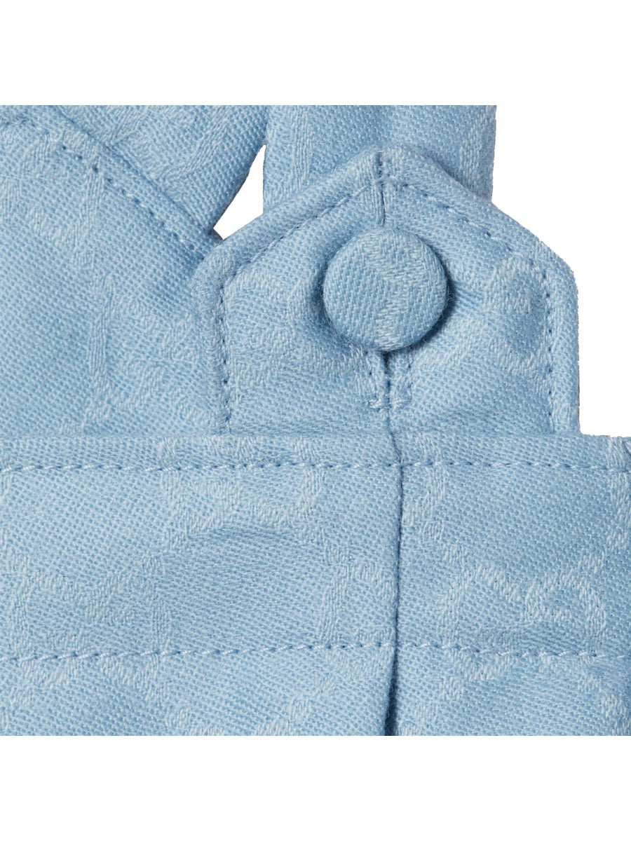 GUCCI Unisex Mini Pants with Suspenders