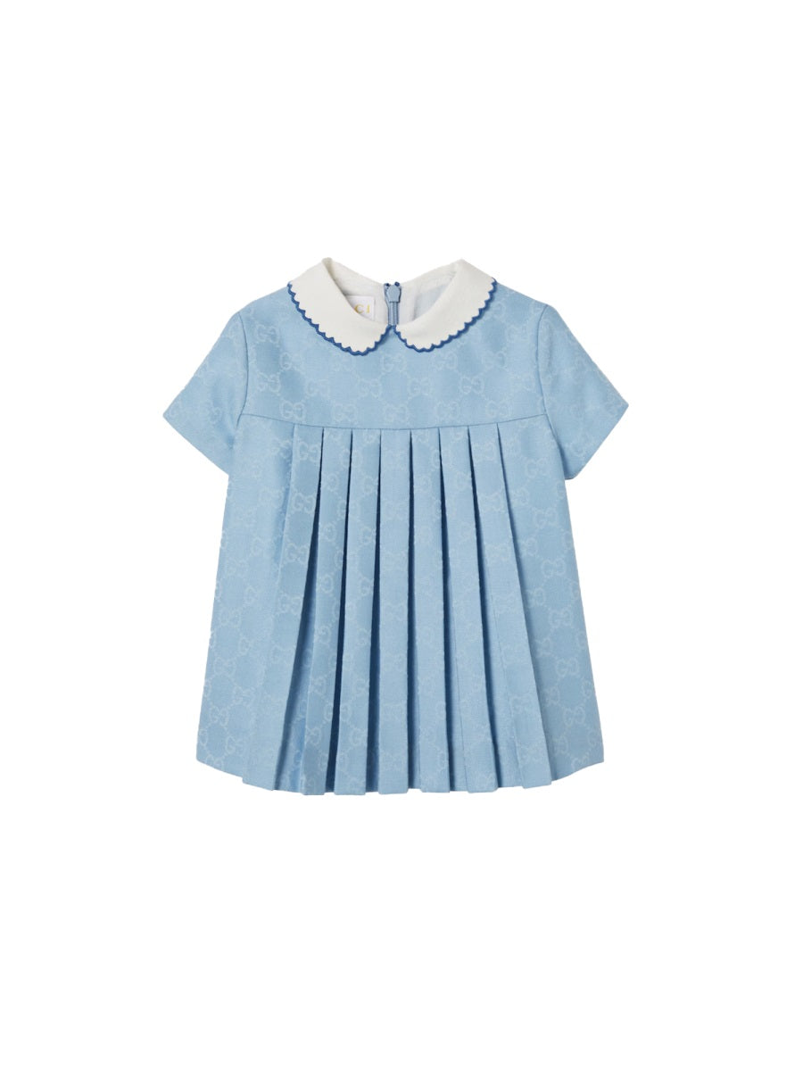 GUCCI Mini Embroidered Logo Dress