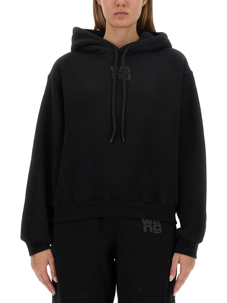 ALEXANDERWANG.T Oversized Fit Essential Sweatshirt - Size S