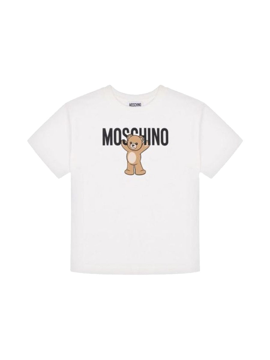MOSCHINO Teddy Bear Logo T-Shirt for Kids