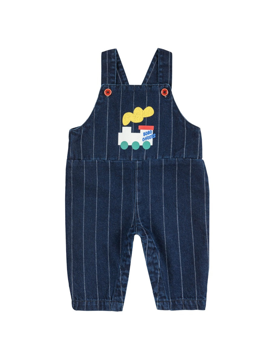 BOBO CHOSES Mini Choo Choo Suspender Pants