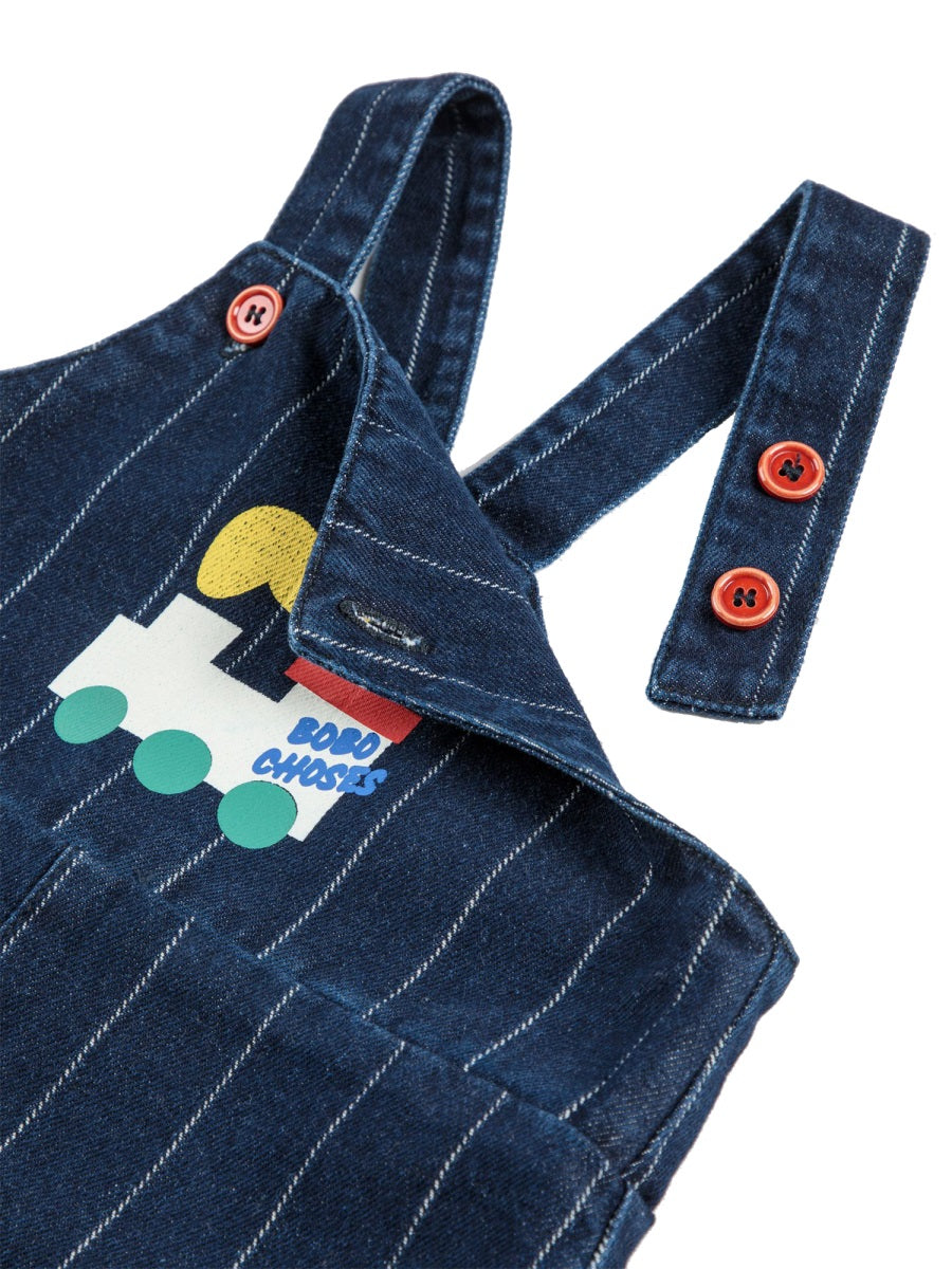 BOBO CHOSES Mini Choo Choo Suspender Pants
