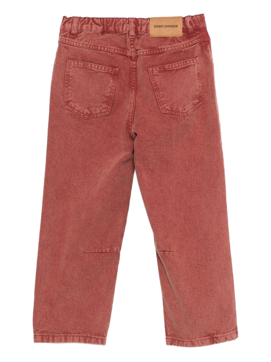 BOBO CHOSES Kids Mini Logo Trousers