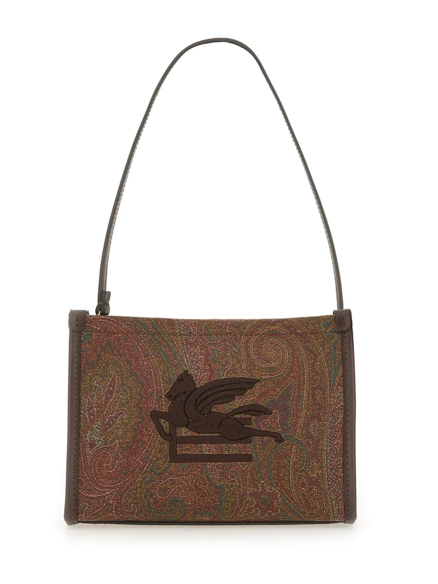 ETRO Mini Pouch Handbag with Pegasus Design