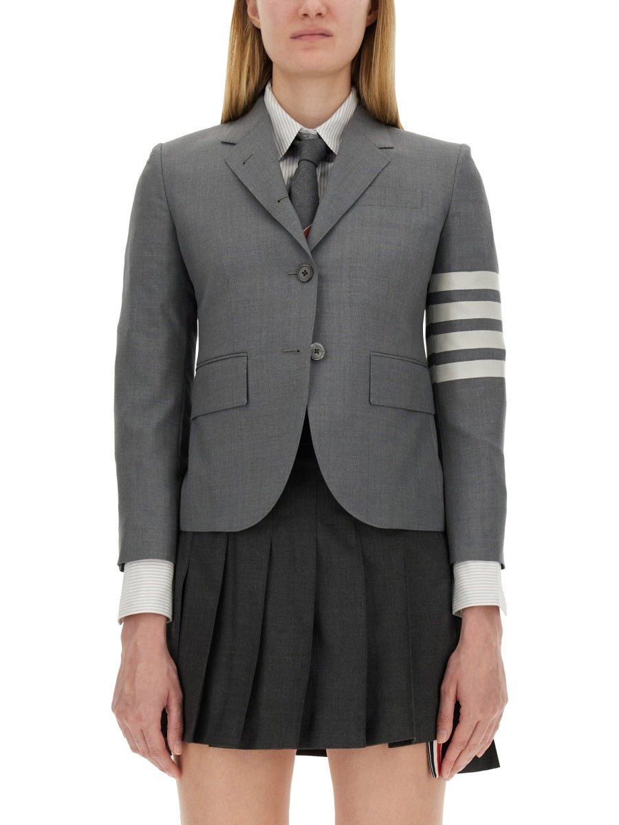 THOM BROWNE Tailored Single-Breasted Jacket - Size 40 IT