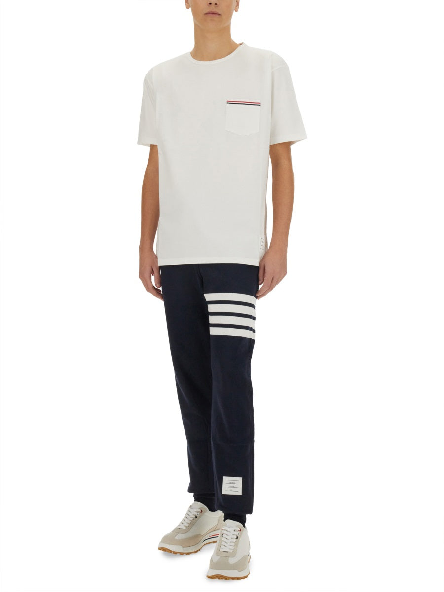 THOM BROWNE Classic Pocket T-Shirt - Size 3 JP
