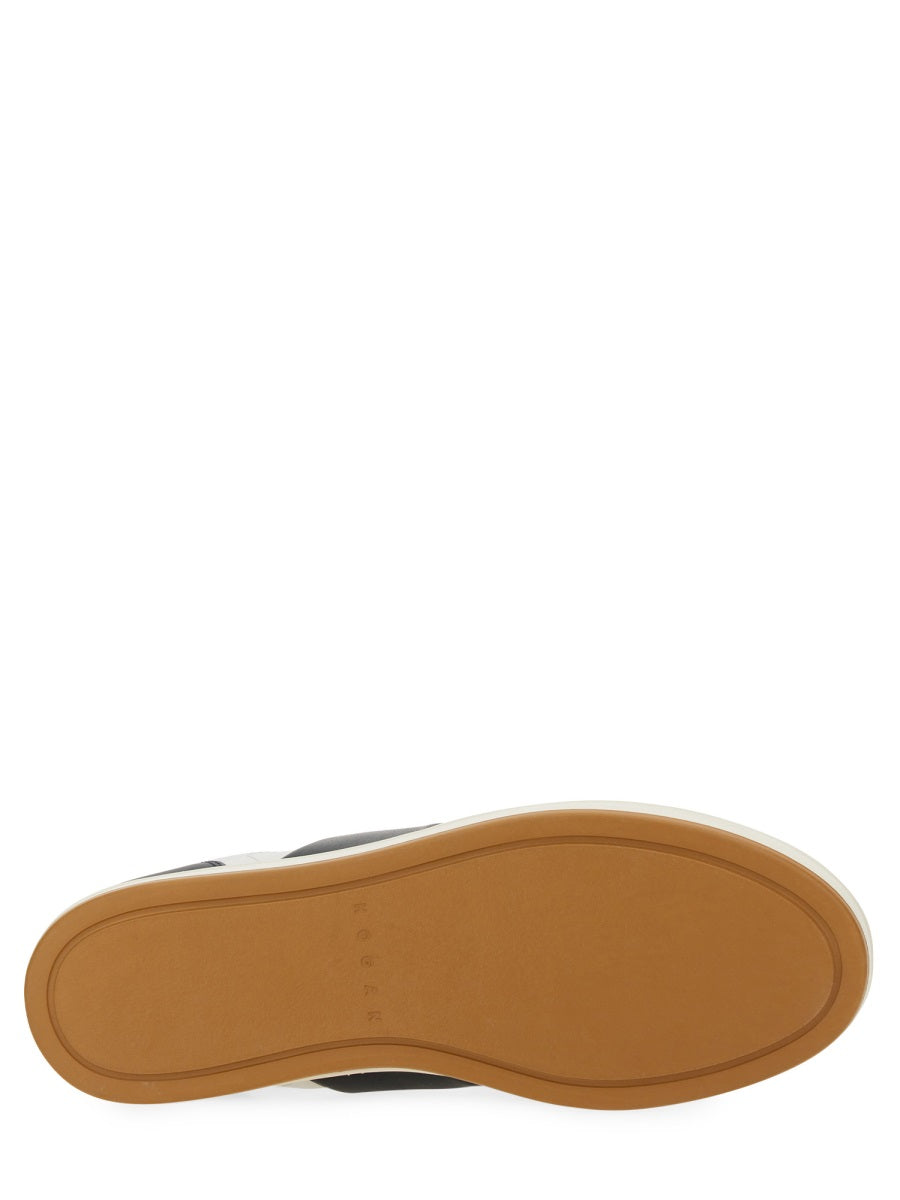 HOGAN Men's H-TV Leather Sneakers