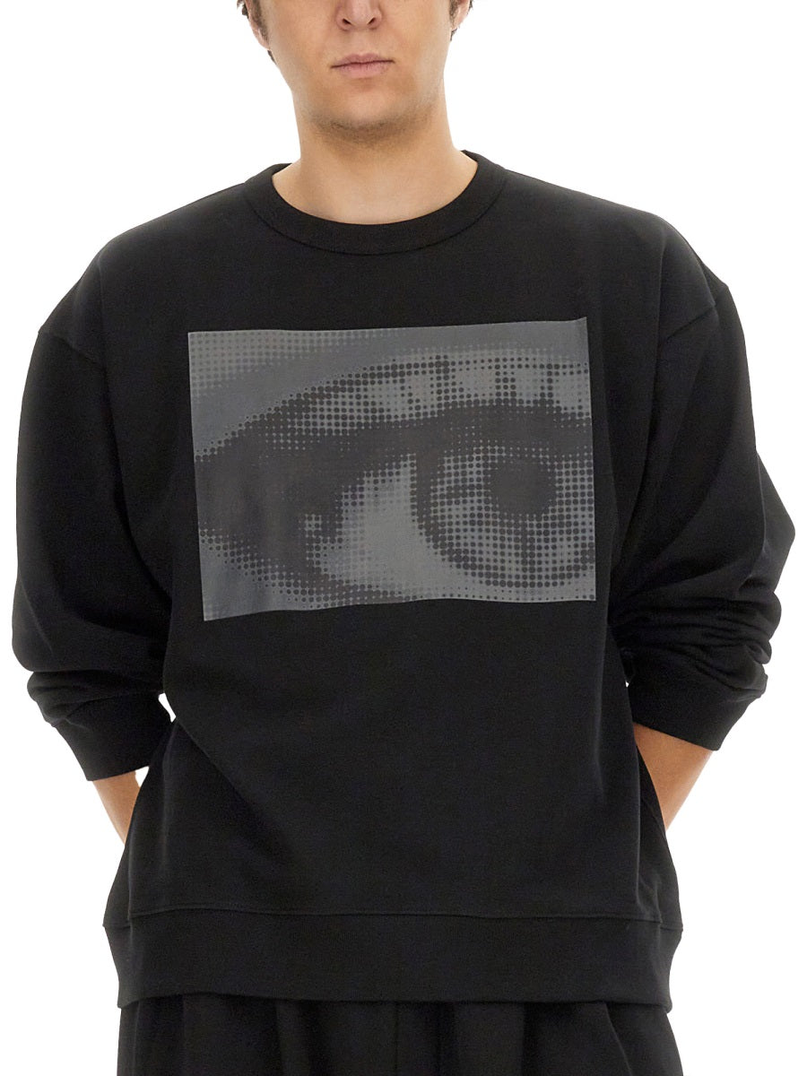 DRIES VAN NOTEN Graphic Print Sweatshirt - Size L