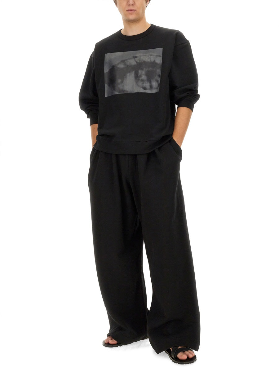 DRIES VAN NOTEN Graphic Print Sweatshirt - Size L