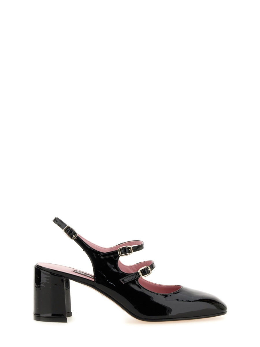 CAREL PARIS Elegant Leather Pump for Women - FW24 Collection