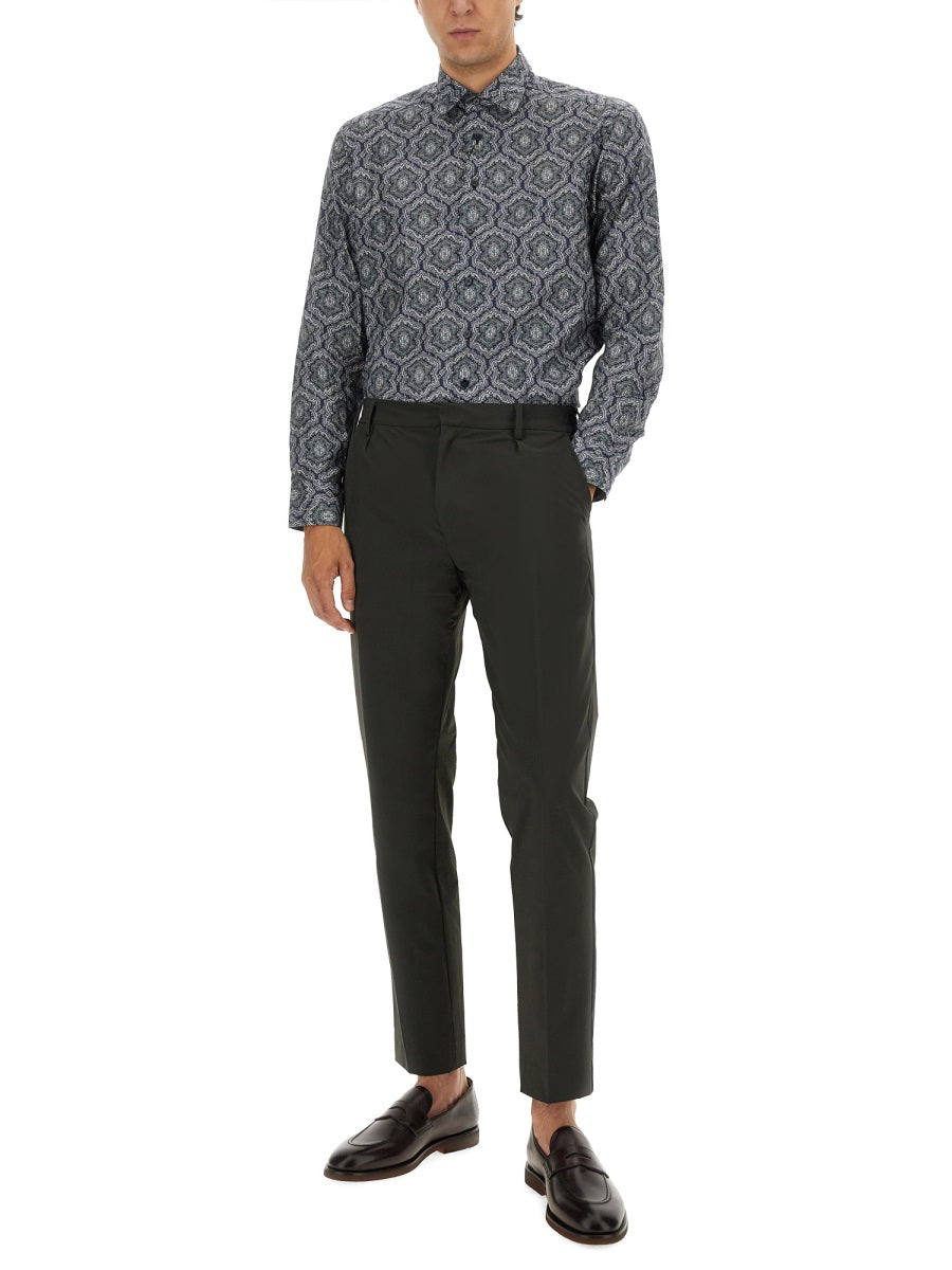 ETRO Multicolour Cotton Shirt for Men - FW25 Collection