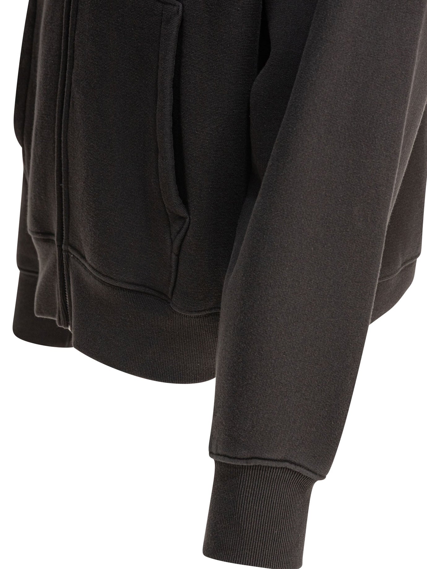 STUSSY Raglan Zip Hooded Sweatshirt for Men