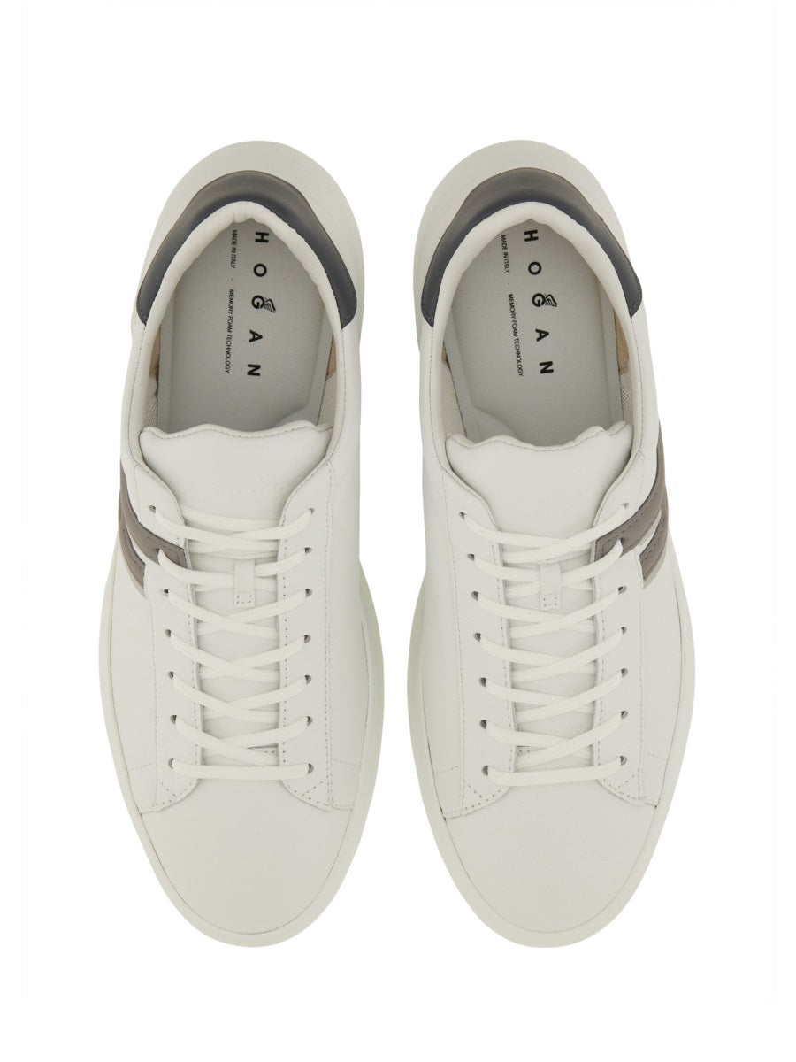 HOGAN Men's Luxury Leather Sneakers