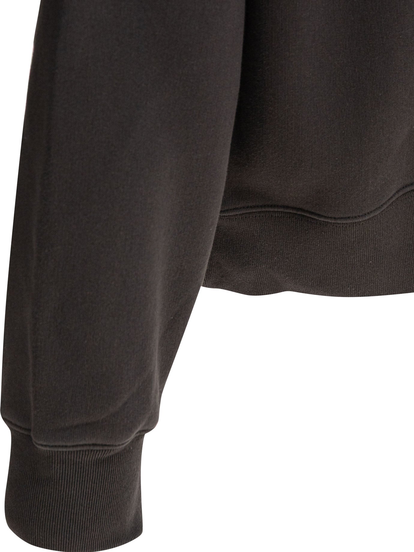 STUSSY Fleece Raglan Zip Mock for Men - SS25