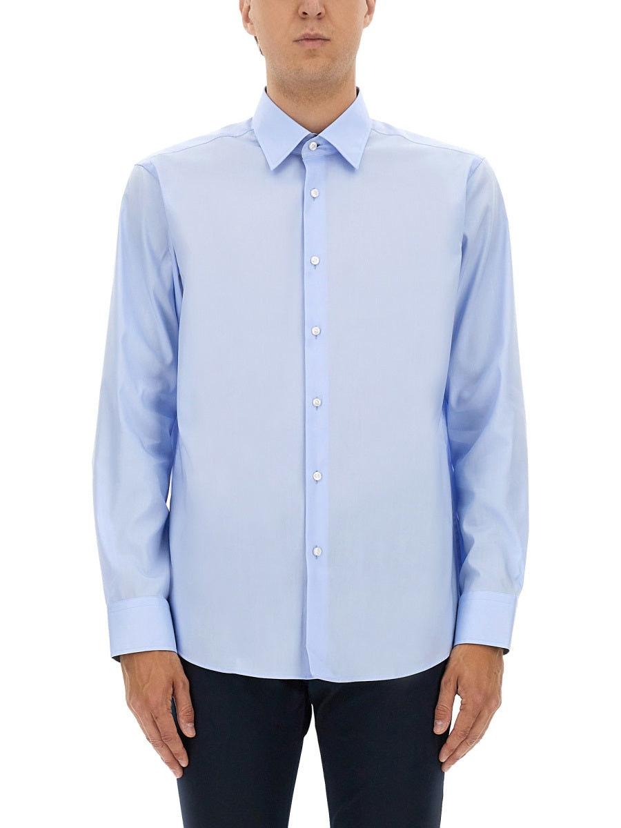 BOSS Men's Regular Fit Poplin Shirt