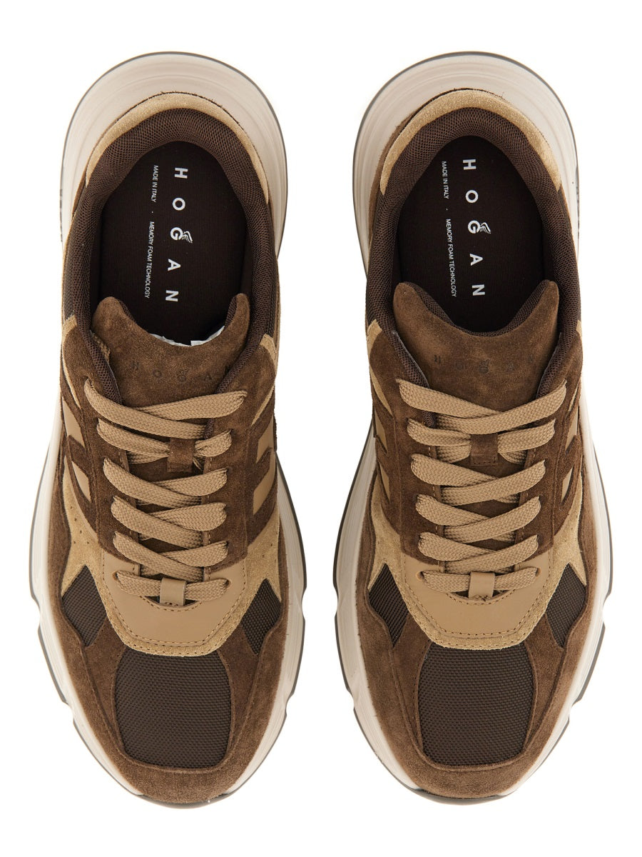 HOGAN Hyperlight Leather Sneakers for Men