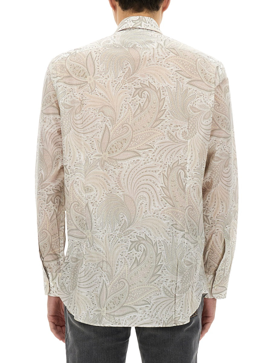 ETRO Classic Cotton Shirt - Size 40