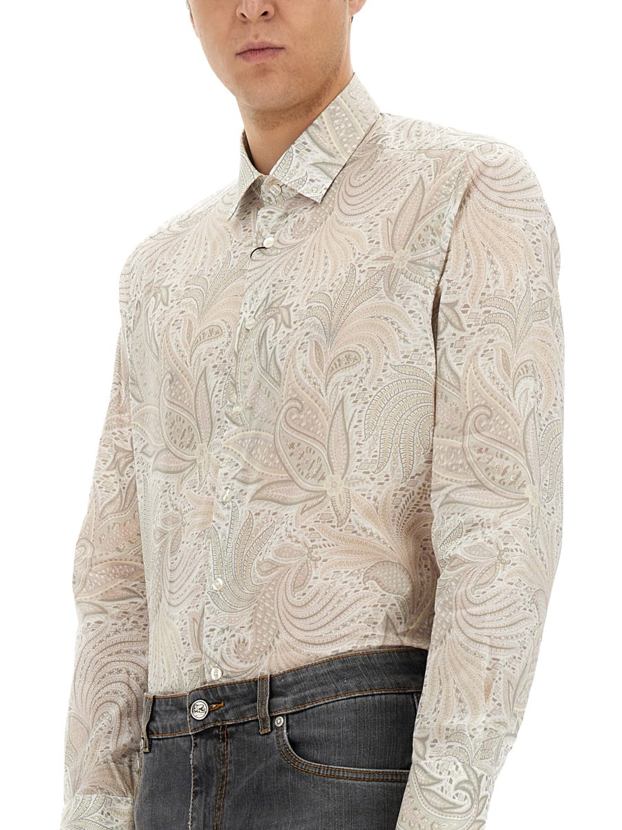 ETRO Classic Cotton Shirt - Size 40
