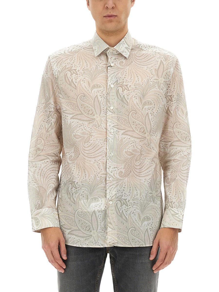 ETRO Classic Cotton Shirt - Size 40