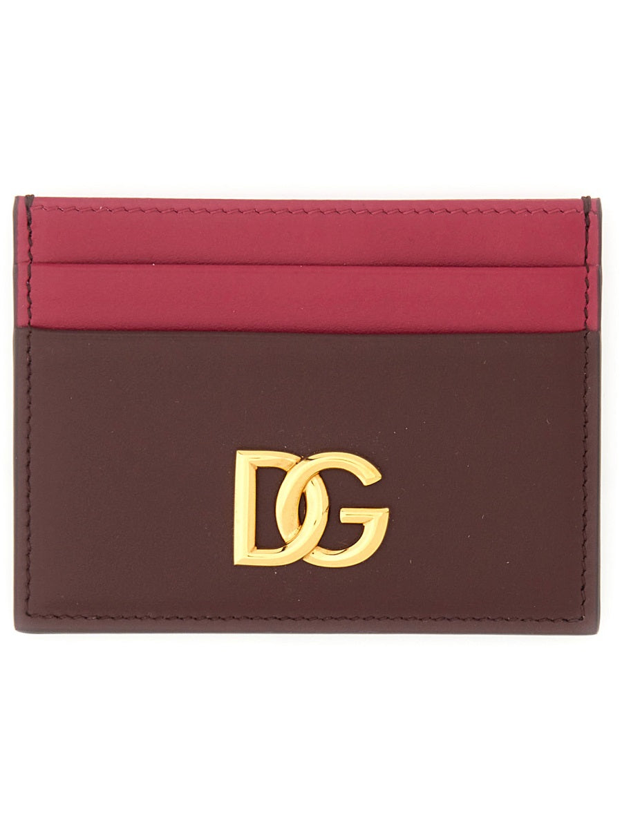 DOLCE & GABBANA Leather Card Holder