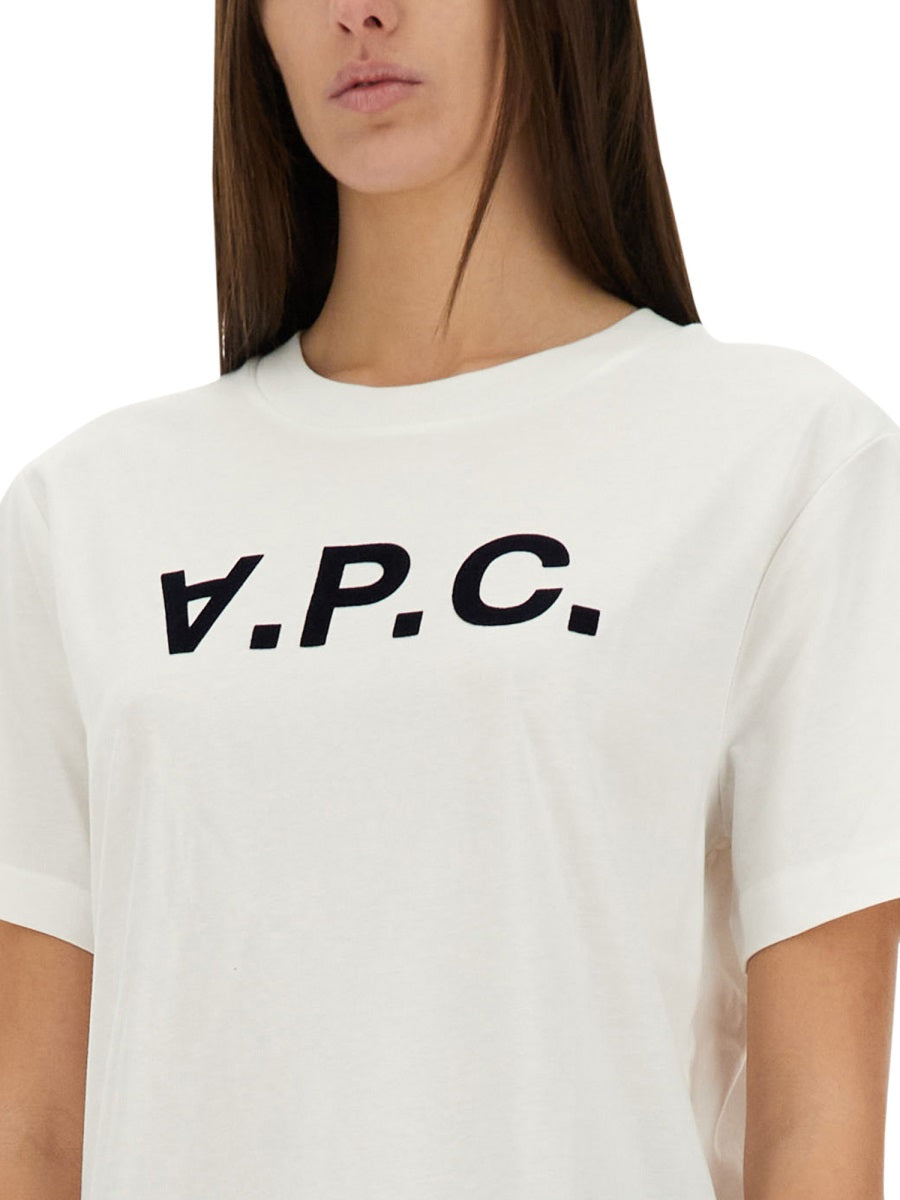 A.P.C. Classic Logo T-Shirt - Size S