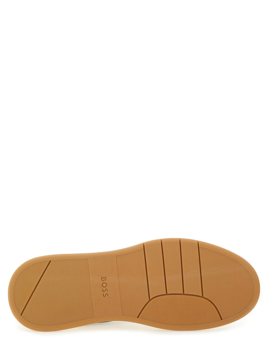 BOSS Premium Cow Leather Men's Sneakers