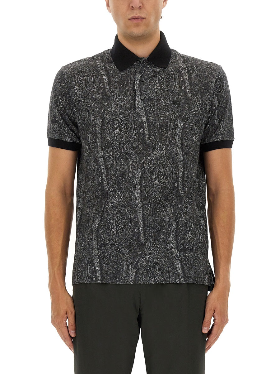 ETRO Classic Cotton Polo Shirt for Men - Fall 2025