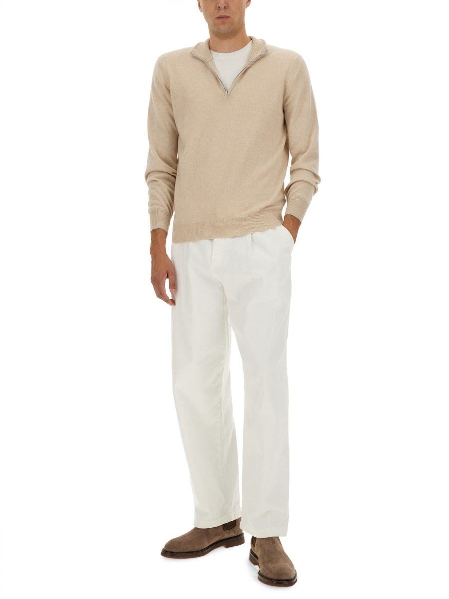 BRUNELLO CUCINELLI Men's Cashmere Turtleneck Sweater - Size 48 IT