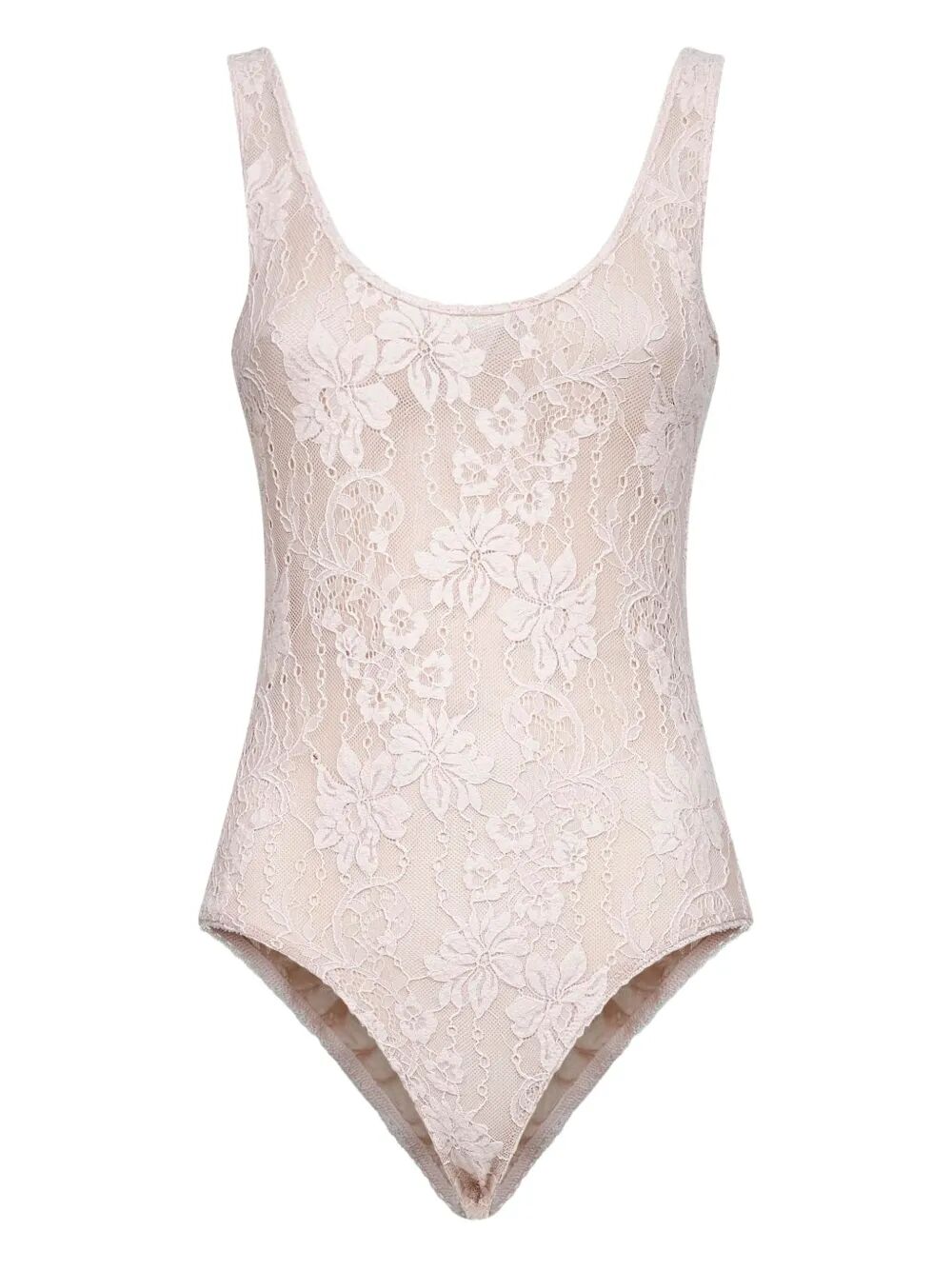 ZIMMERMANN Lace Scoop Mini Bodysuit