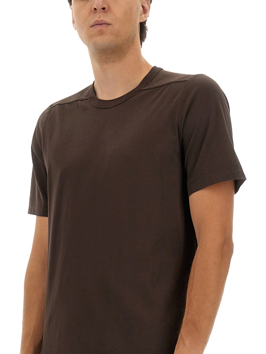 RICK OWENS Level T 100% Cotton T-Shirt - Size L