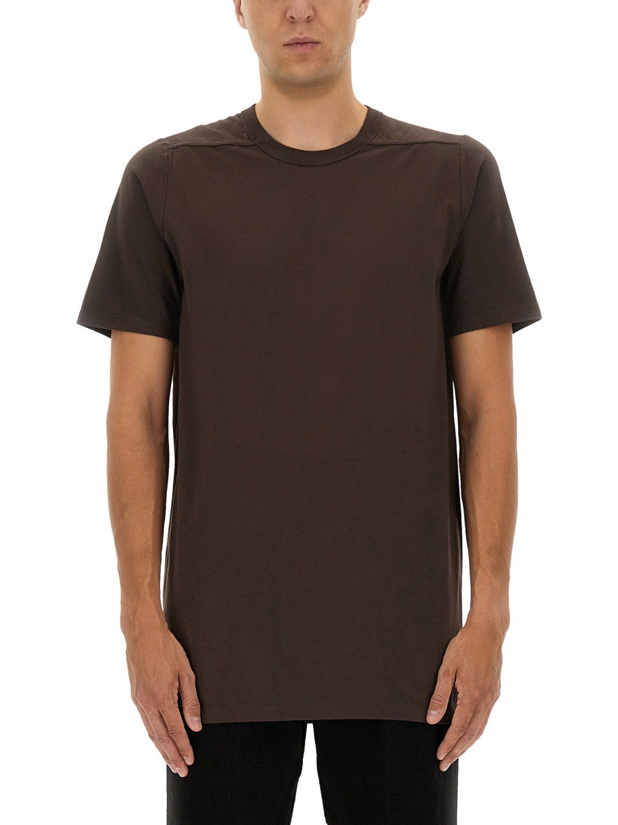 RICK OWENS Level T 100% Cotton T-Shirt - Size L