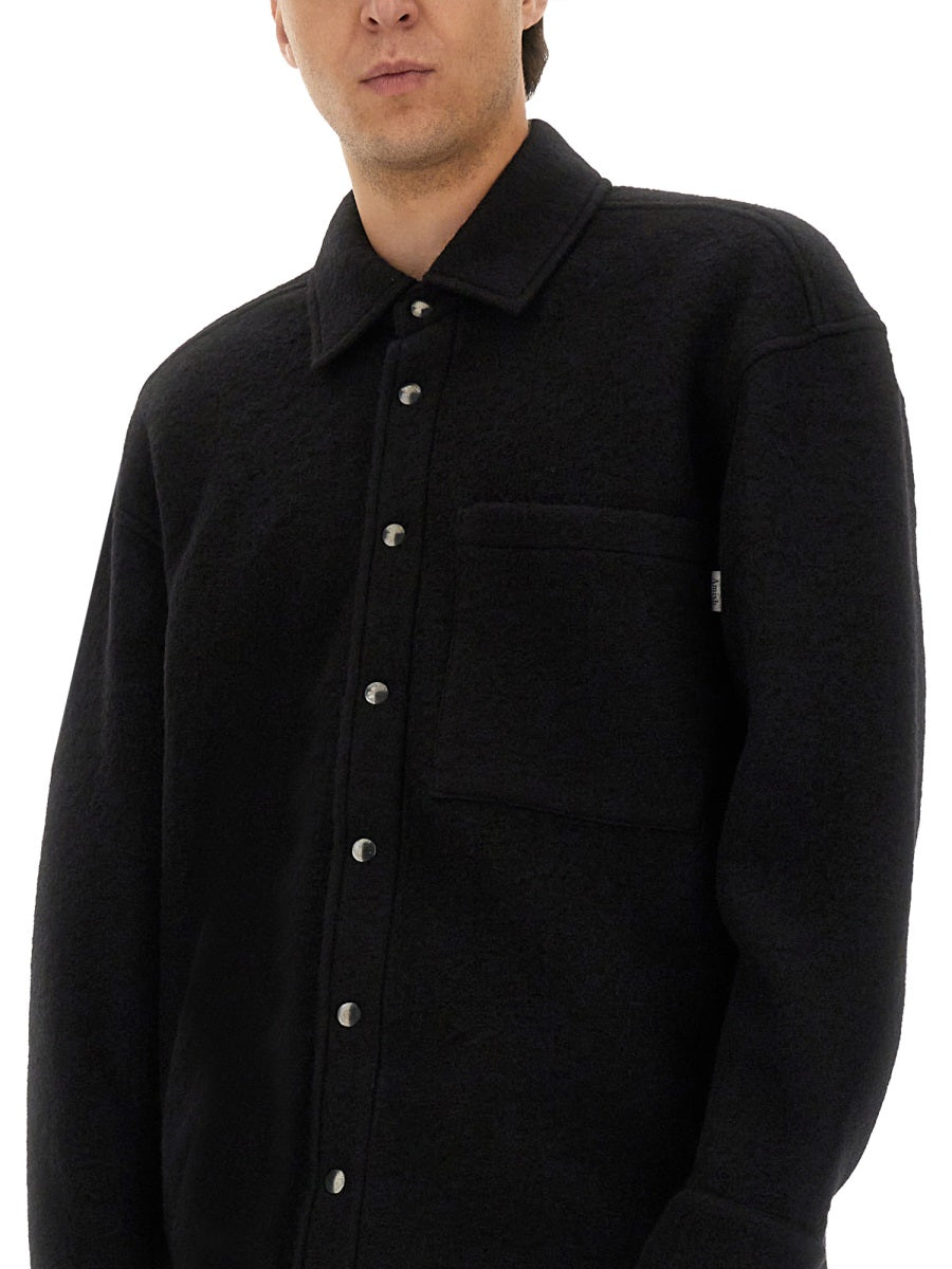AMISH Wool Overshirt - Large