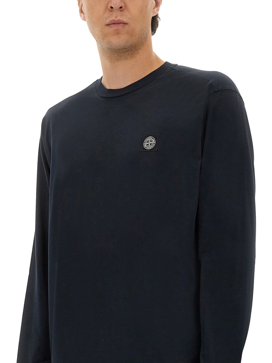 STONE ISLAND Men's Cotton T-Shirt - Size L