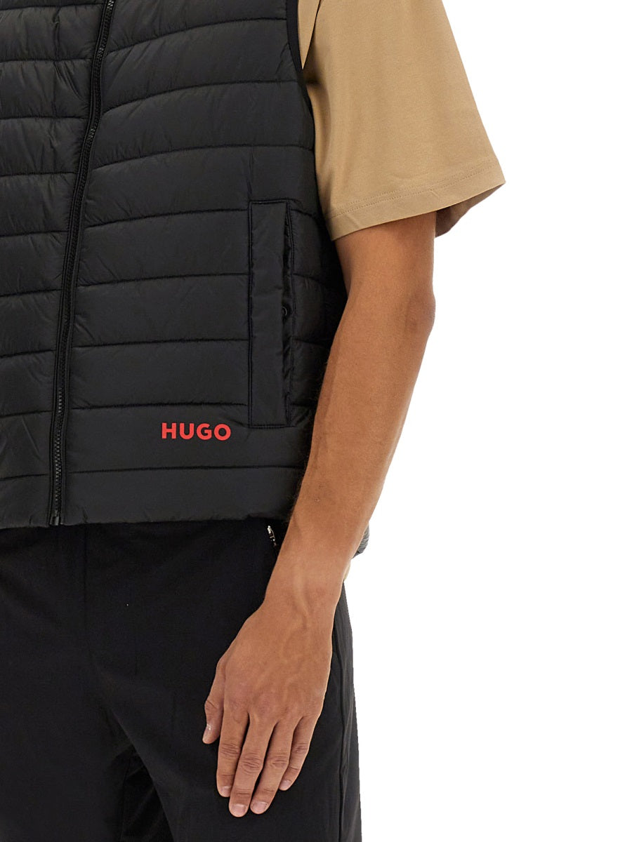 HUGO Men's Logo Vest - Size L