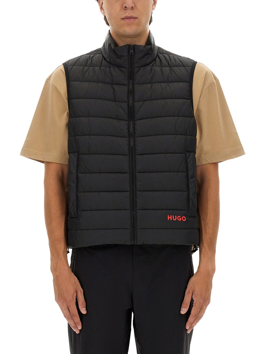 HUGO Men's Logo Vest - Size L