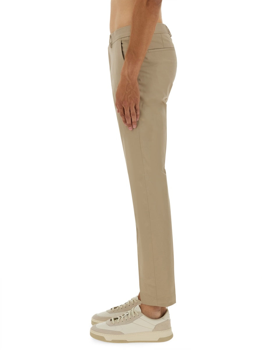 BOSS CAMEL Slim Fit Pants - Size 48 IT