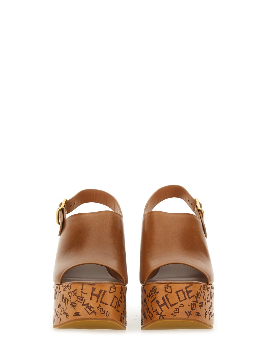 CHLOÉ Wedge Sandal Maxime