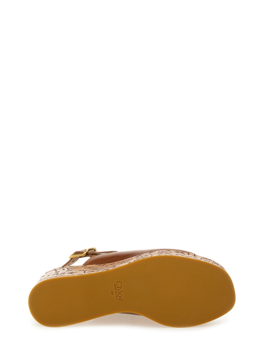 CHLOÉ Wedge Sandal Maxime
