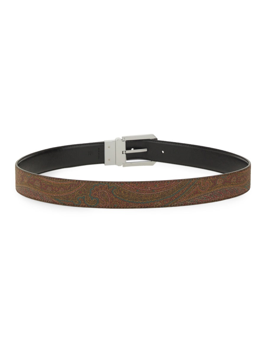 ETRO Paisley Pattern Belt for Men