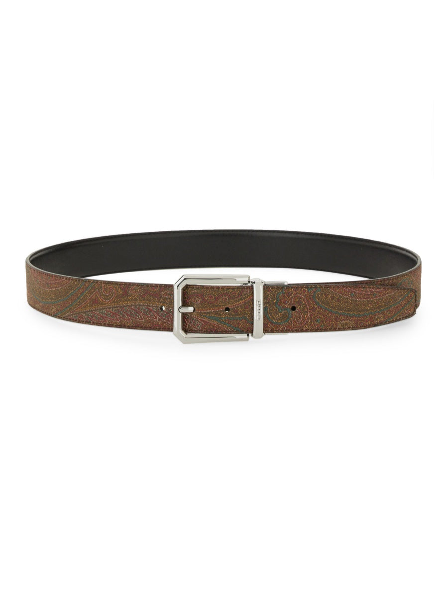 ETRO Paisley Pattern Belt for Men