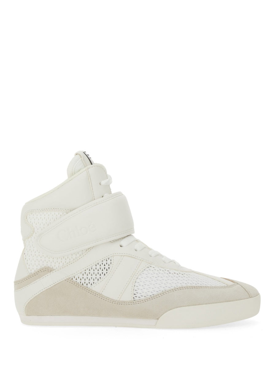 CHLOÉ Kick Ankle Sneakers for Women - SS25 Collection
