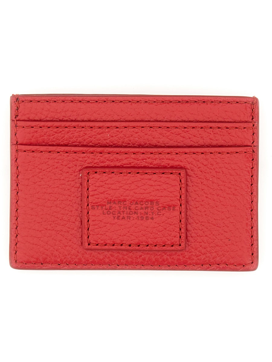 MARC JACOBS Mini Card Holder with Logo - 7 cm x 10 cm